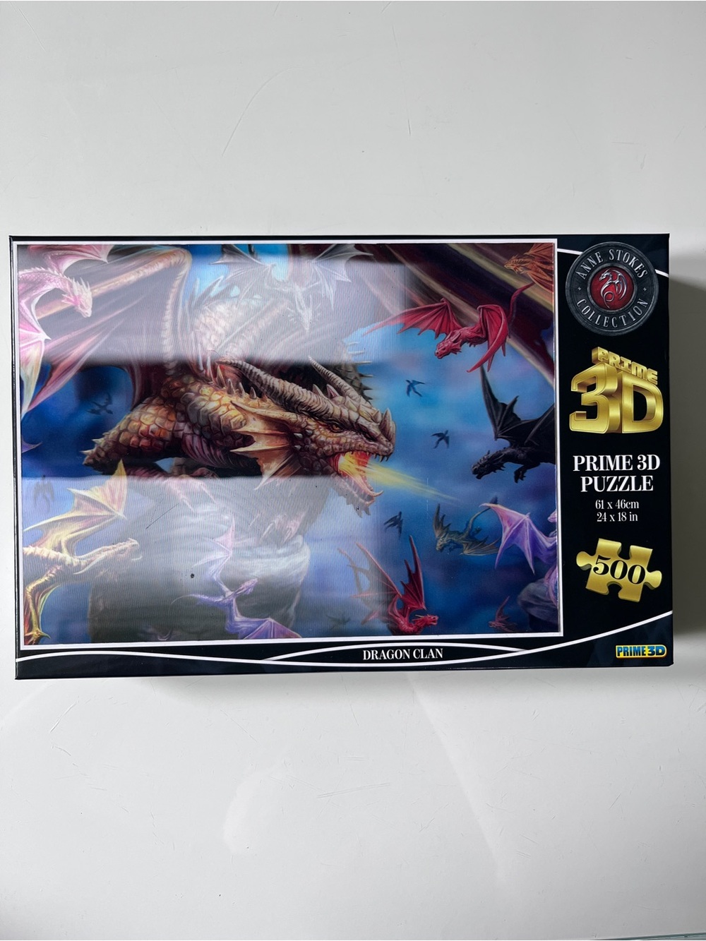 Prime 3D Lenticular Dragon Clan Puzzle - Brand New Sealed Condition